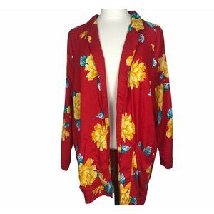Vintage By Krush 80s Blazer Jacket Medium Womens